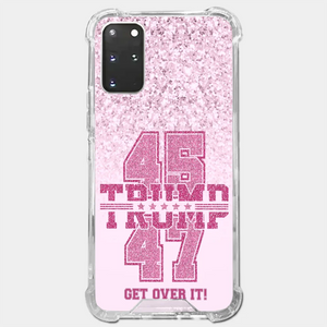 Keep Going, Pink Girl - US Election Clear Phone Case - Christmas Gift For Best Friends, BFF, Sisters