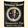 United We Rise, Bold And Unbreakable - US Election Blanket