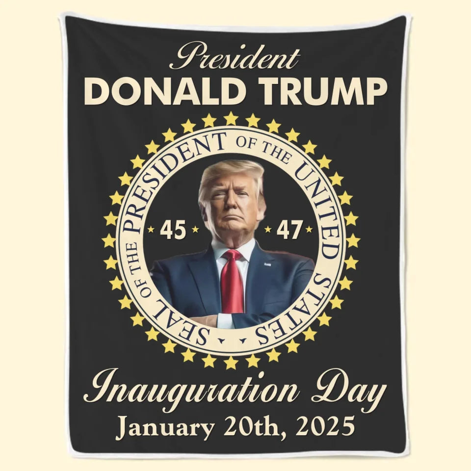 United We Rise, Bold And Unbreakable - US Election Blanket