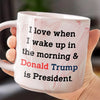 Feel Great When We Have New President - US Election Marble Mug - Gift For Conservative Supporters