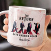 The Remarkable Return Of 2024 - US Election Marble Mug - Gift For Conservative Supporters