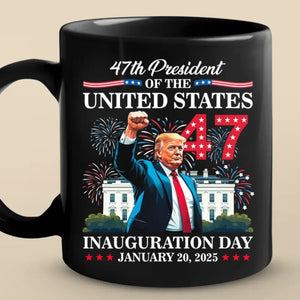 New Vision, New Nation - US Election Black Mug