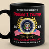 One Nation, One President, Protected By God - US Election Black Mug