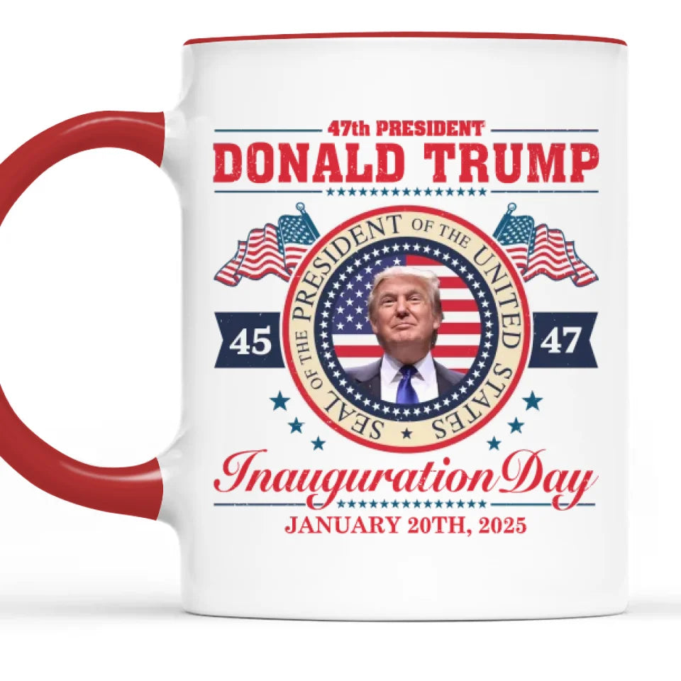 One Nation, United In Strength - US Election Mug - Gift For Conservative Supporters