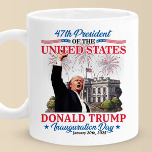 The People's Victory Begins Now - US Election Mug - Gift For Conservative Supporters