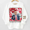 I’d Build A Wall Around My Love For You - US Elections Unisex Sweatshirt, Hoodie With Design On Sleeve