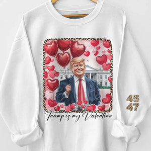 I’d Build A Wall Around My Love For You - US Elections Unisex Sweatshirt, Hoodie With Design On Sleeve