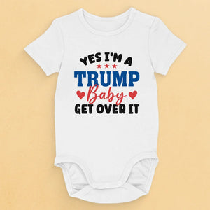 Yes I'm An American Baby - US Elections Baby Onesie - Gift For Conservative Supporters, Baby Kids, Newborn Baby