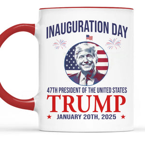 Put America First, Always and Forever - US Elections Accent Mug