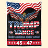 The Comeback America Deserves - US Election Blanket