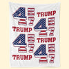 Cheers To A Successful Journey Ahead - US Election Blanket