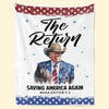 A Celebration Of Our Shared Dreams - US Election Blanket