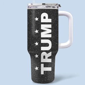 Here’s To Making A Difference - US Election 40 Oz Stainless Steel Tumbler With Handle