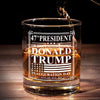 Together, We Will Thrive - US Election Whiskey Glass - Gift For Conservative Supporters