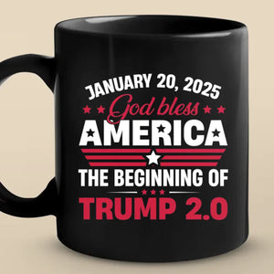 The Future Looks Promising - US Election Black Mug