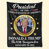 Here’s To Courage And Determination - US Election Blanket