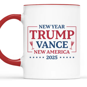 Here’s To Our Shared Journey - US Elections Accent Mug