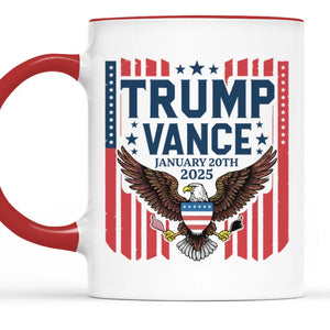 A Victory That Reflects Our Hard Work - US Elections Accent Mug