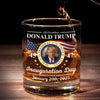 The True Definition Of A Great Boss - US Election Whiskey Glass - Gift For Conservative Supporters