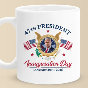 One Heart, One Nation, One Destiny - US Election Mug - Gift For Conservative Supporters