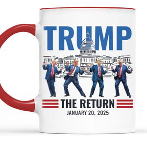 Cheers To 47 - US Elections Accent Mug