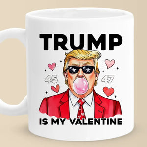 Hit Up This Valentine's Day - US Election Mug - Gift For Conservative Supporters