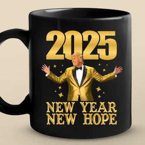 New Year, New Hope - US Election Black Mug