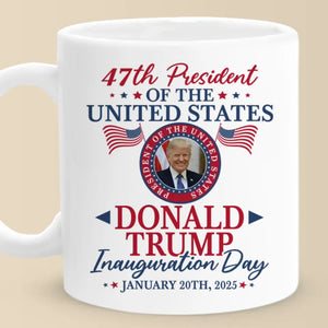 Celebrate The Start Of A Fresh Chapter - US Election Mug - Gift For Conservative Supporters