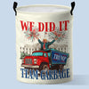 A Fresh Start For Everyone - US Election Laundry Basket - Gift For Conservative Supporters