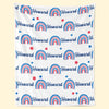 A Cozy Gift For Future Leaders And Patriots - US Election Blanket - Gift For Conservative Supporters, Baby Kids, Newborn Baby