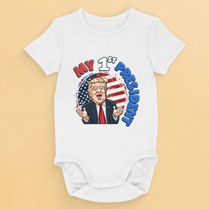 A Gift That Speaks To The Heart - US Elections Baby Onesie - Gift For Conservative Supporters, Baby Kids, Newborn Baby