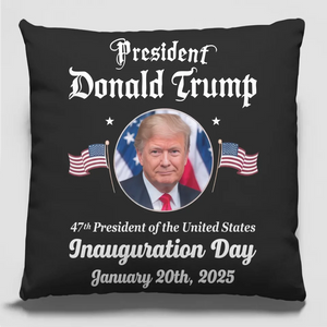 It’s The Journey We Take To Get There - US Patriotic Pride Pillow