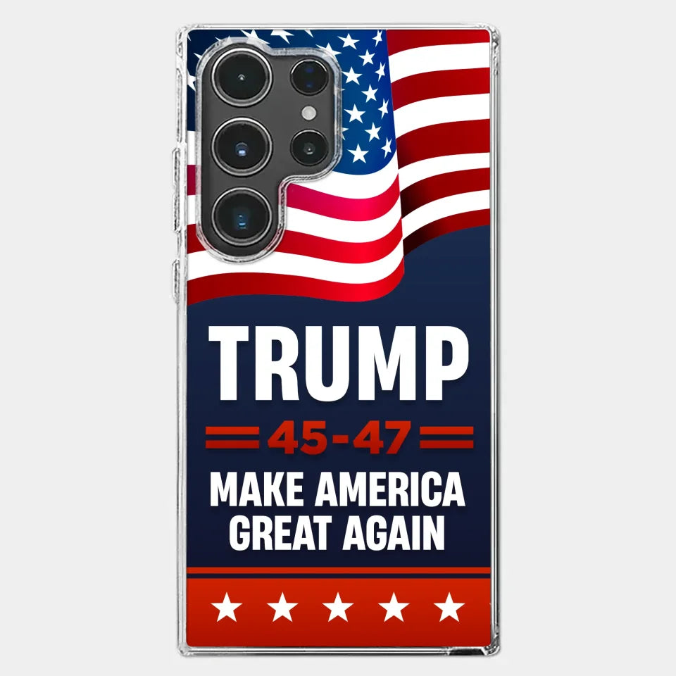 A Fresh Start For All Americans - US Patriotic Pride Clear Phone Case