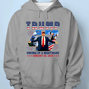 Ending Of A Nightmare - US Patriotic Pride Unisex T-shirt, Premium T-shirt, Hoodie