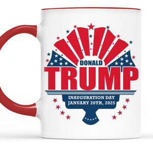 Start Your Day With A Sip Of Hope - US Patriotic Pride Accent Mug