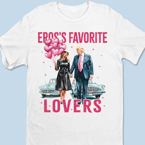 Eros's Favorite Lovers - US Patriotic Pride Unisex T-shirt, Premium T-shirt, Hoodie