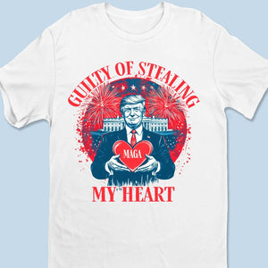 Steal My Heart 2025 - US Patriotic Pride Unisex T-shirt, Premium T-shirt, Hoodie