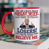 Very Special Very Beautiful - US Patriotic Pride Accent Mug