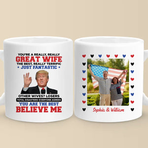 Custom Photo You Are The Best - US Patriotic Pride Mug