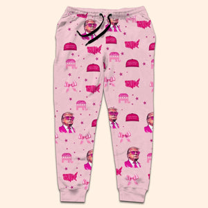 Cozy Up And Show Your Beliefs - US Patriotic Pride Pajama Pants - Gift For Conservative Supporters