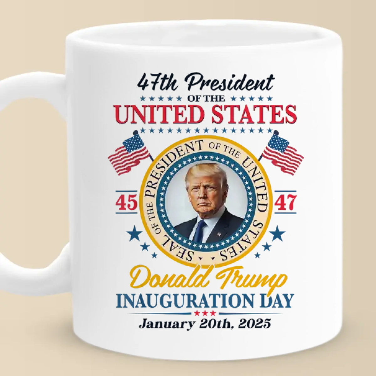 New Hope Of America - US Elections Accent Mug