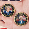 Celebrate New Beginnings With A Touch Of Gold - US Patriotic Pride Gold-Colored Coin