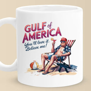 Gulf Of Victory, Waves Of Greatness - US Patriotic Pride Mug