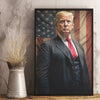 Guided By History, Focused On The Future - US Patriotic Pride Vertical Poster - Gift For Conservative Supporters