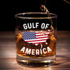 Gulf Of America - US Patriotic Pride Whiskey Glass - Gift For Conservative Supporters