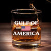 Gulf Of Greatness - US Patriotic Pride Whiskey Glass - Gift For Conservative Supporters