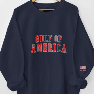 Because Freedom Deserves A Special Spotlight -  US Patriotic Pride Unisex Sweatshirt, Hoodie With Design On Sleeve