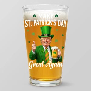 Kiss Me, I’m Patriotic - US Patriotic Pride Beer Glass