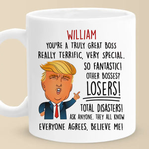 We All Know That You're A Great Boss - US Patriotic Pride Mug
