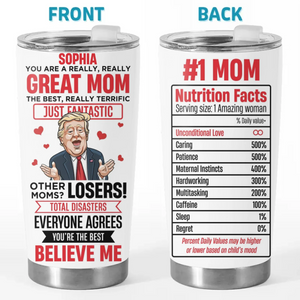 Woman Of The Year - US Patriotic Pride 20oz Tumbler